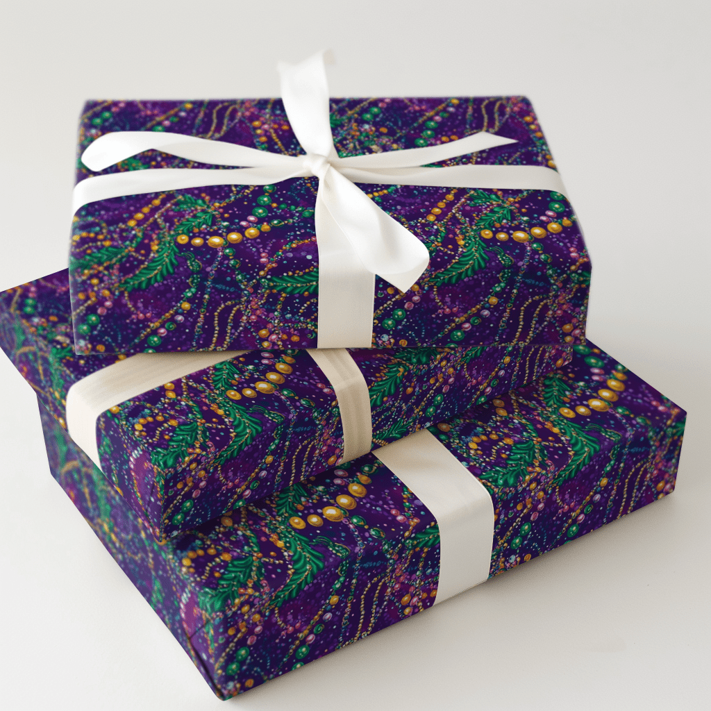 Mardi Party - Wrapping Paper - Aspen & Arlo