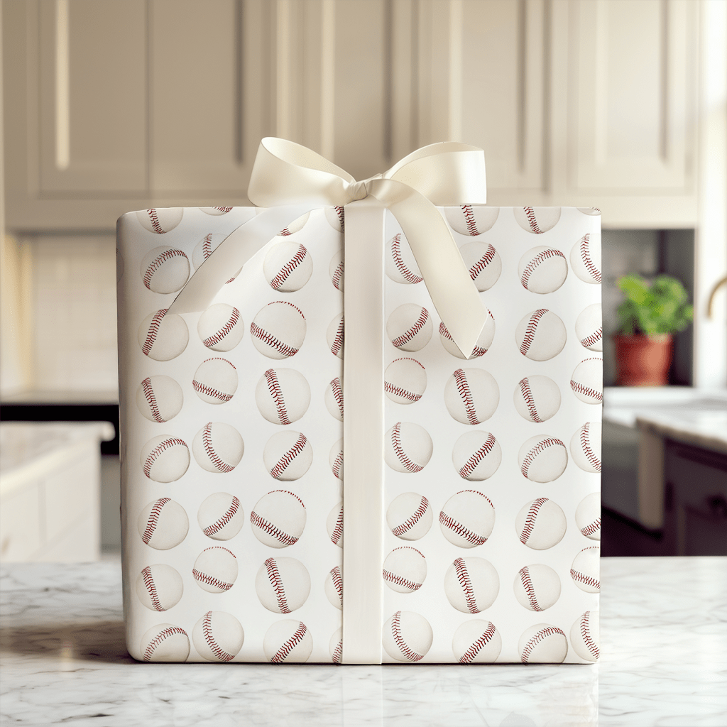 Three Strikes and Out - Wrapping Paper - Aspen & Arlo