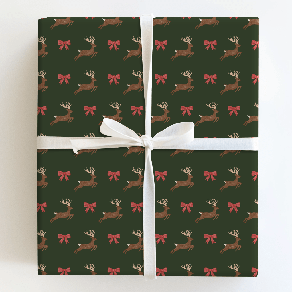 Dashing Through The Bows - Wrapping Paper - Aspen & Arlo