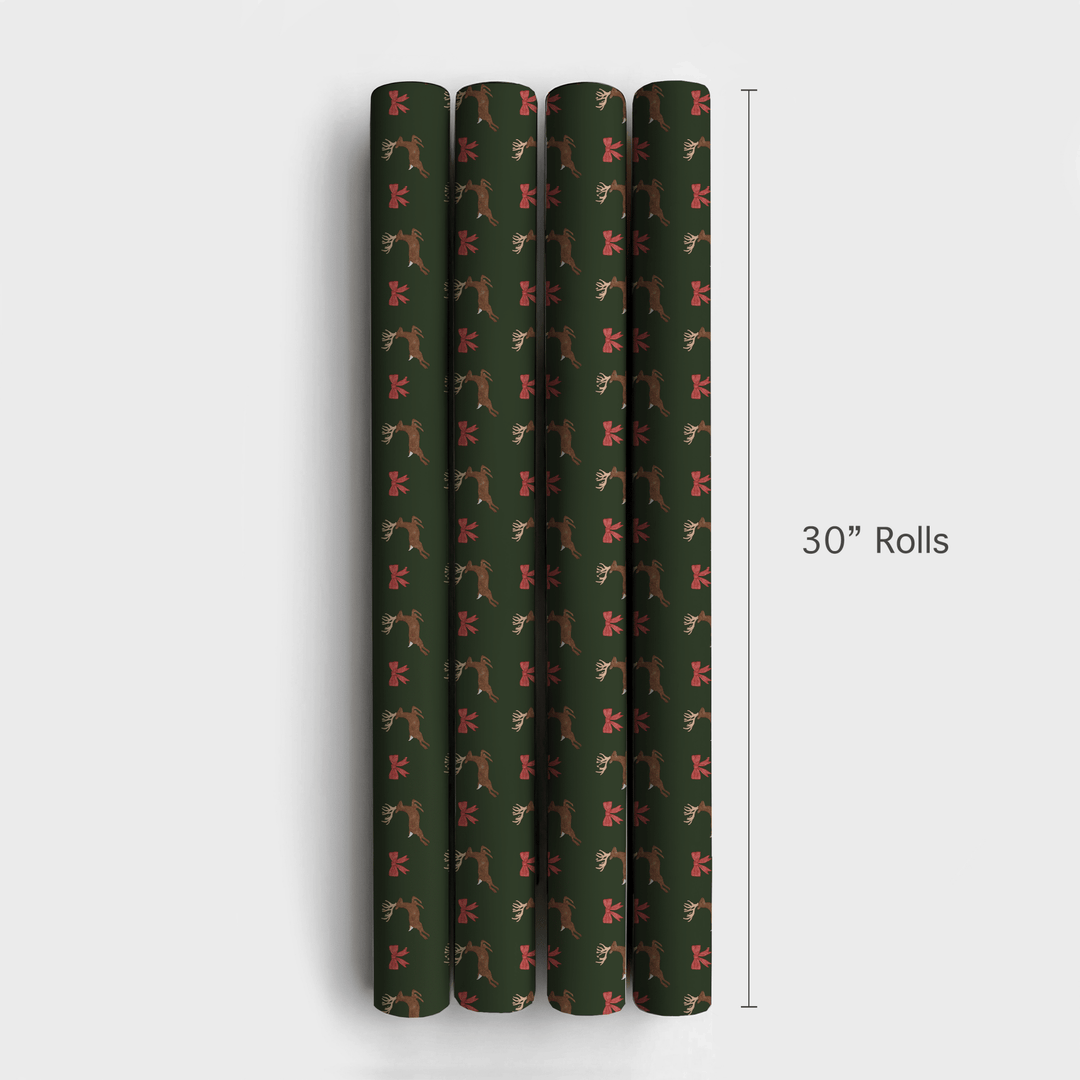 Dashing Through The Bows - Wrapping Paper - Aspen & Arlo