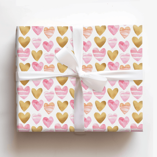 First Date Glow - Wrapping Paper - Aspen & Arlo