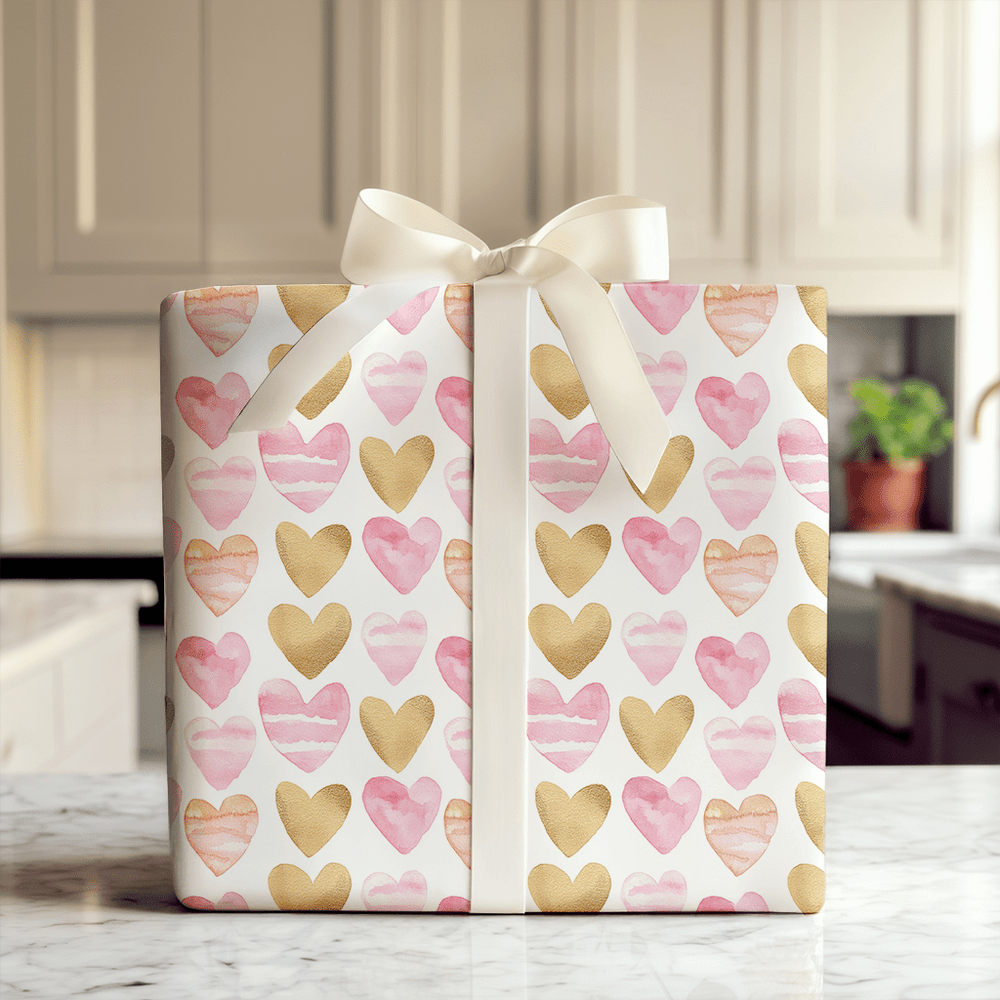 First Date Glow - Wrapping Paper - Aspen & Arlo