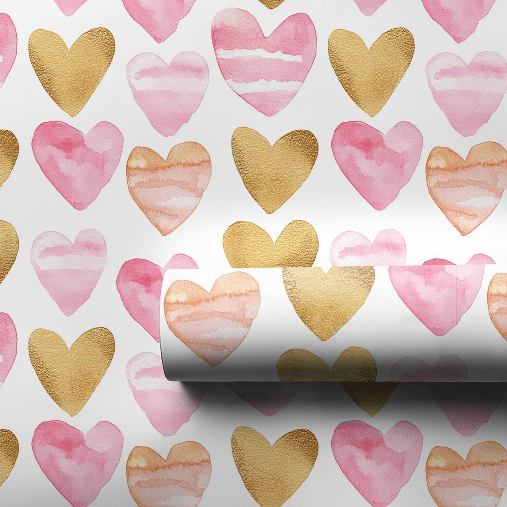 First Date Glow - Wrapping Paper - Aspen & Arlo