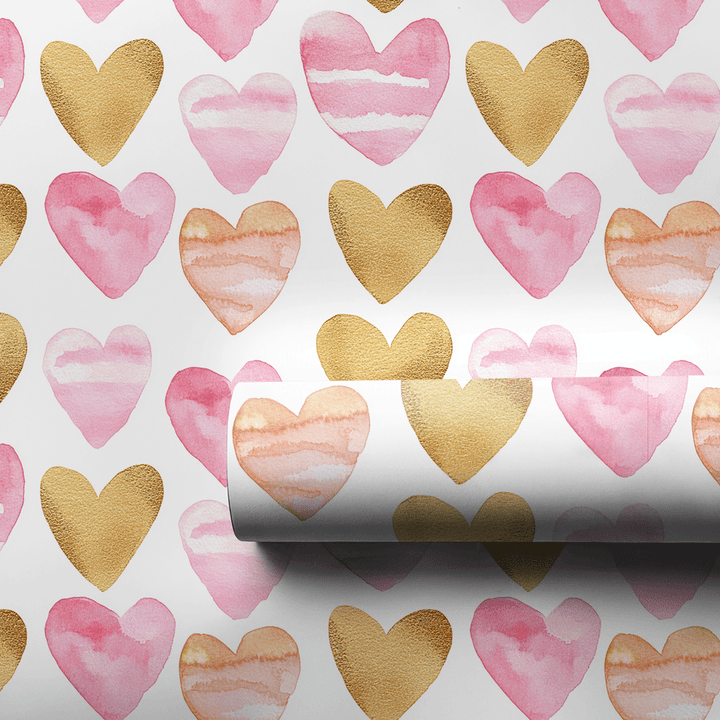 First Date Glow - Wrapping Paper - Aspen & Arlo