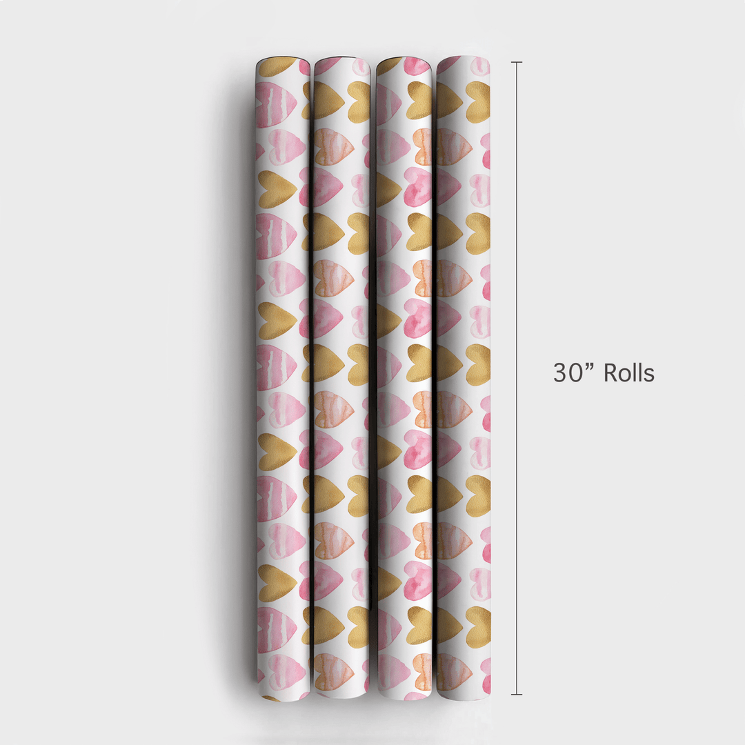 First Date Glow - Wrapping Paper - Aspen & Arlo