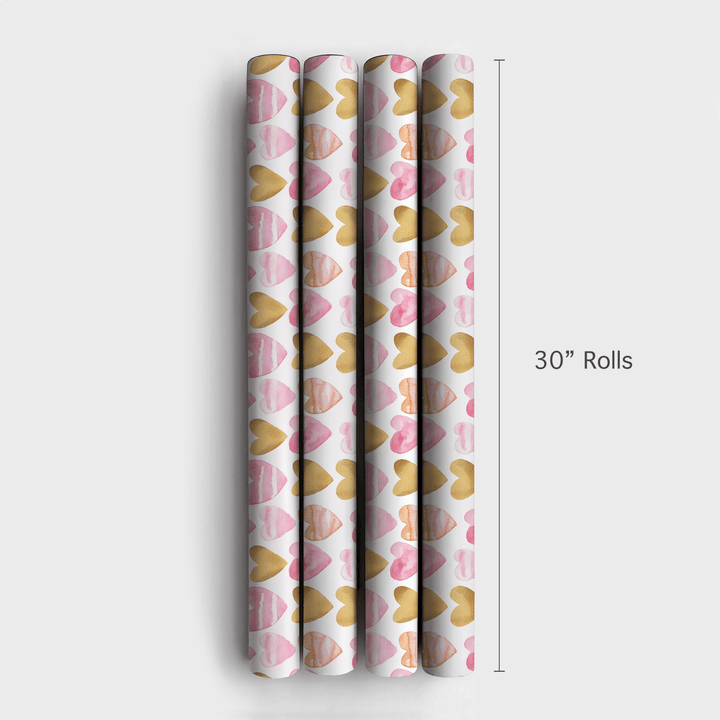 First Date Glow - Wrapping Paper - Aspen & Arlo