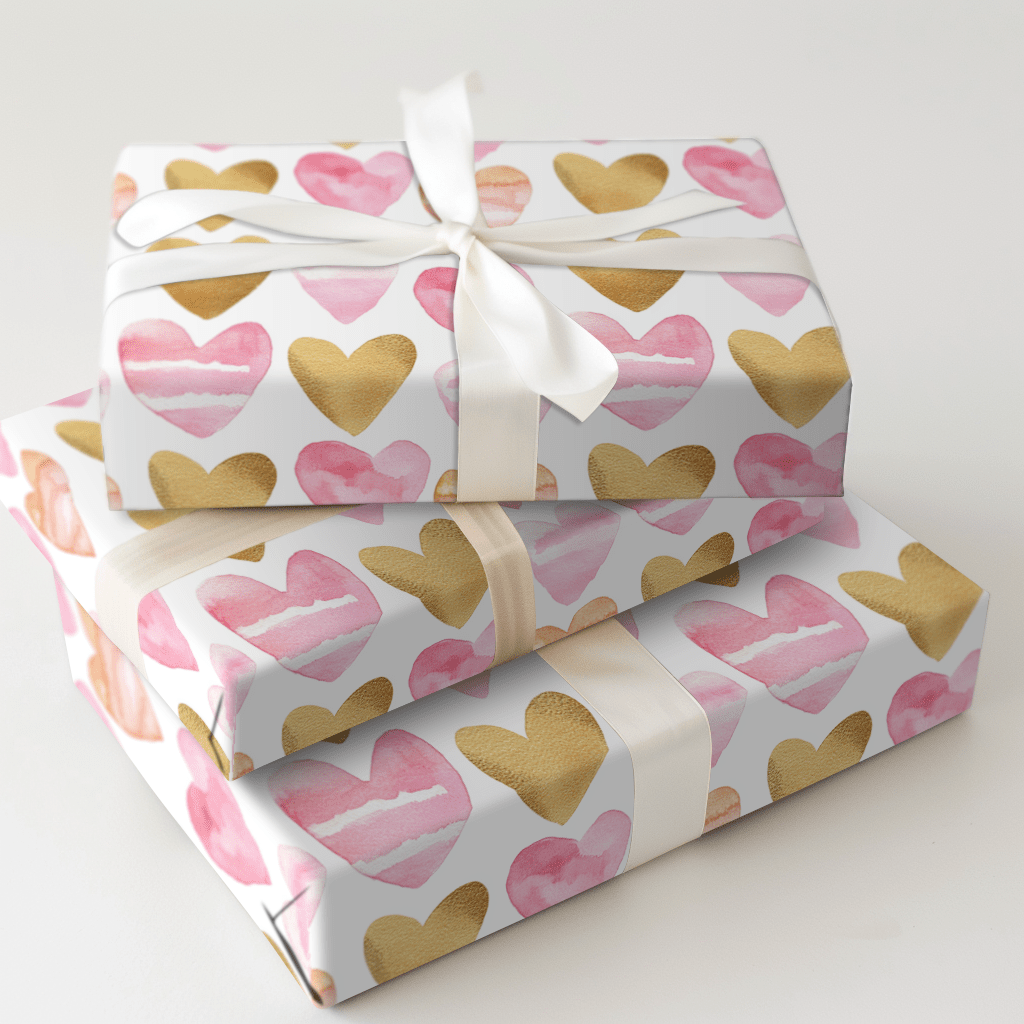 First Date Glow - Wrapping Paper - Aspen & Arlo