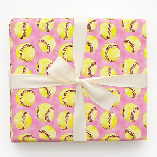 Fastballs and Fairytales - Wrapping Paper - Aspen & Arlo