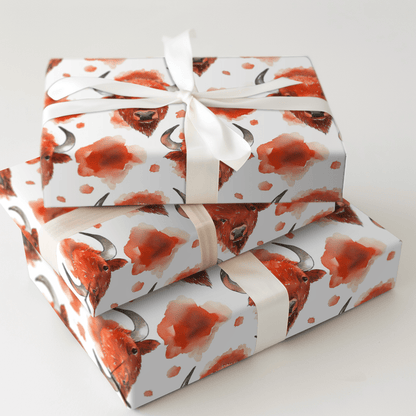Buffalo Rose - Wrapping Paper - Aspen & Arlo