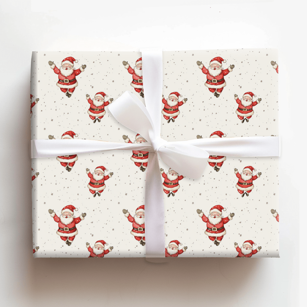 North Pole Grin - Wrapping Paper - Aspen & Arlo