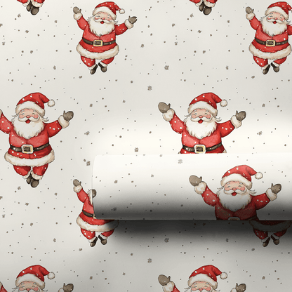 North Pole Grin - Wrapping Paper - Aspen & Arlo
