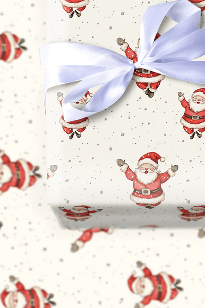 North Pole Grin - Wrapping Paper - Aspen & Arlo