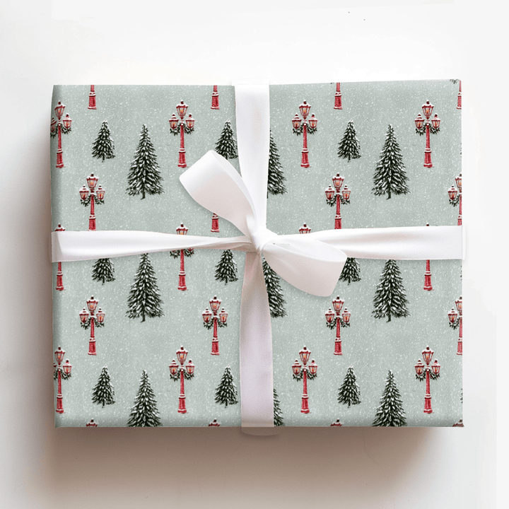 Winter in Central Park - Wrapping Paper - Aspen & Arlo