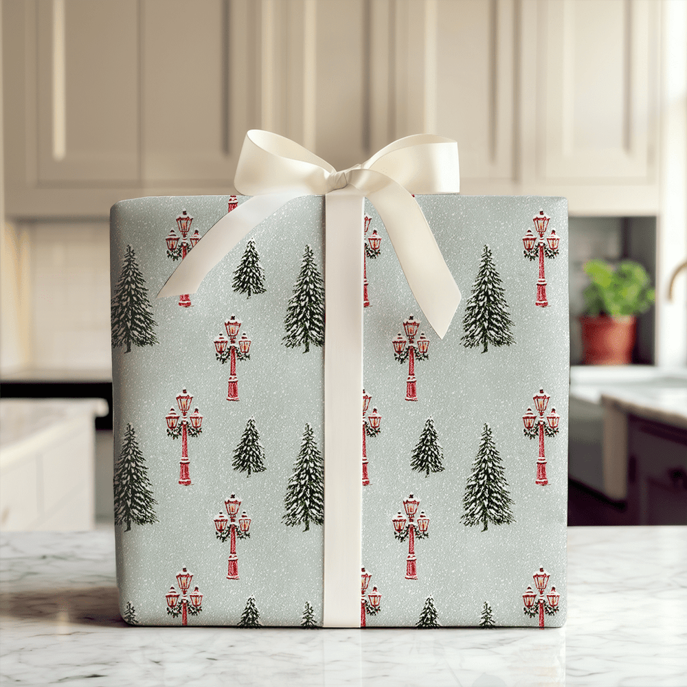 Winter in Central Park - Wrapping Paper - Aspen & Arlo