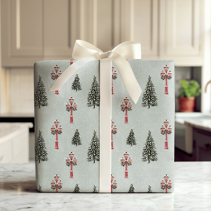 Winter in Central Park - Wrapping Paper - Aspen & Arlo