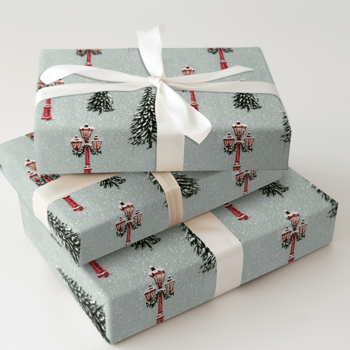 Winter in Central Park - Wrapping Paper - Aspen & Arlo