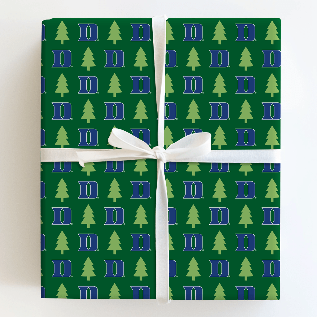 Duke Holiday Pines - Wrapping Paper - Aspen & Arlo