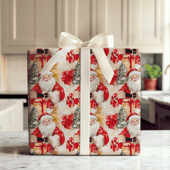 Quilted North Pole - Wrapping Paper - Aspen & Arlo