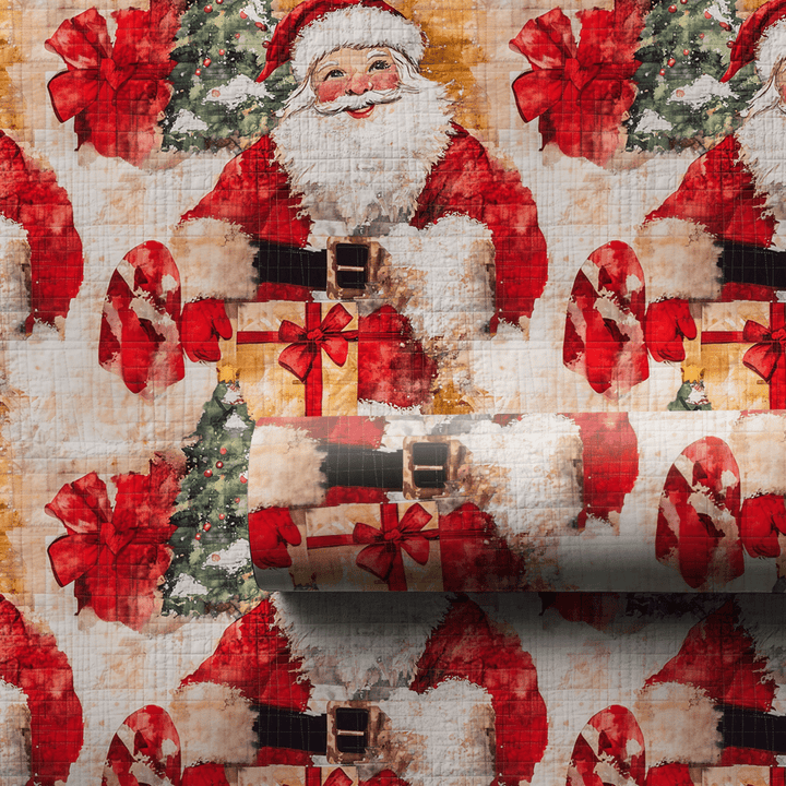 Quilted North Pole - Wrapping Paper - Aspen & Arlo