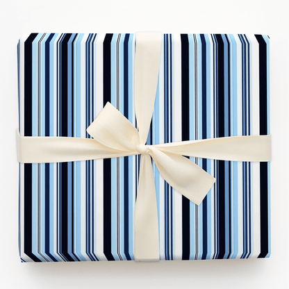 Blue and Black - Wrapping Paper - Aspen & Arlo