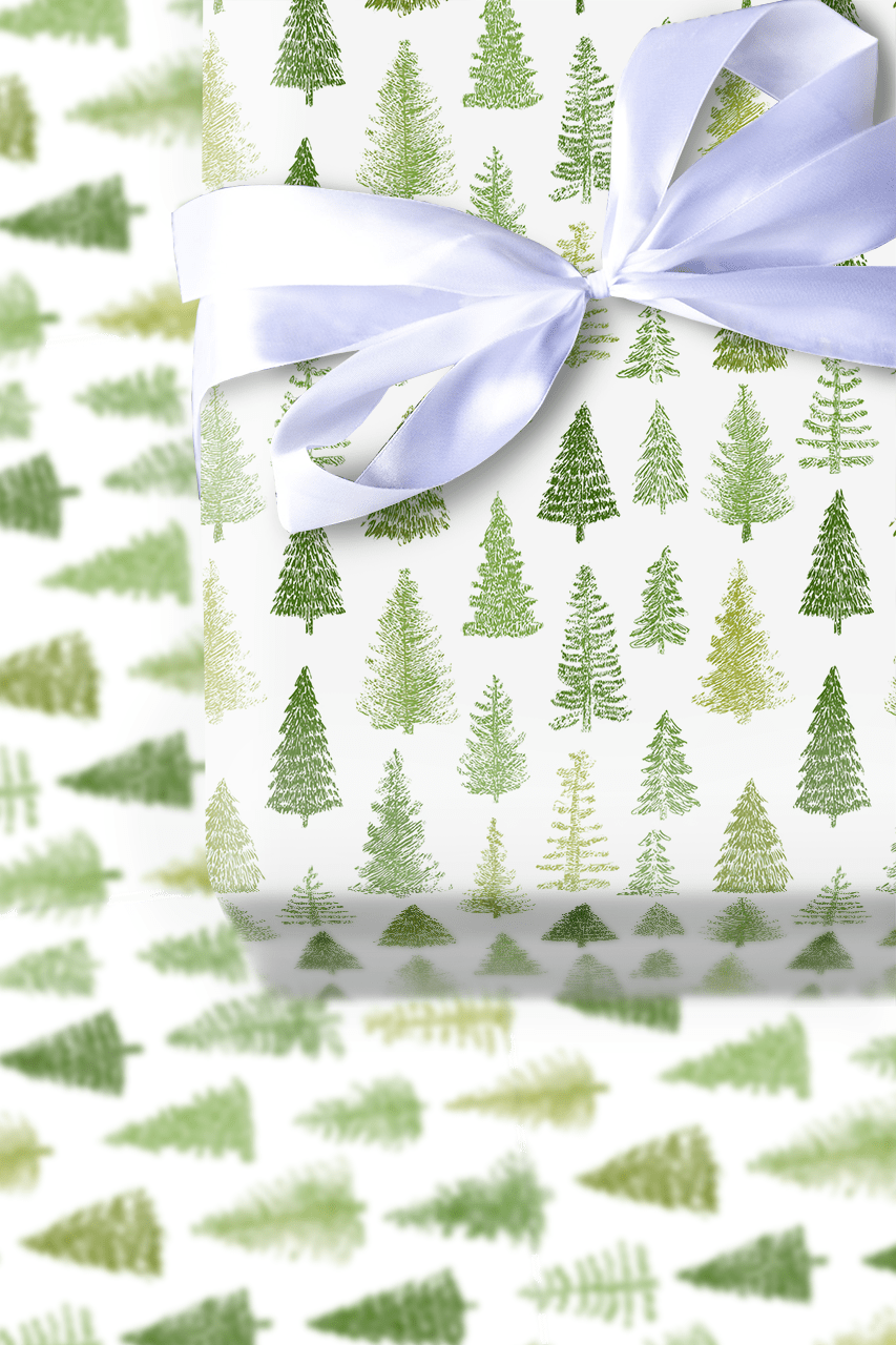 Eggnog Views - Wrapping Paper - Aspen & Arlo
