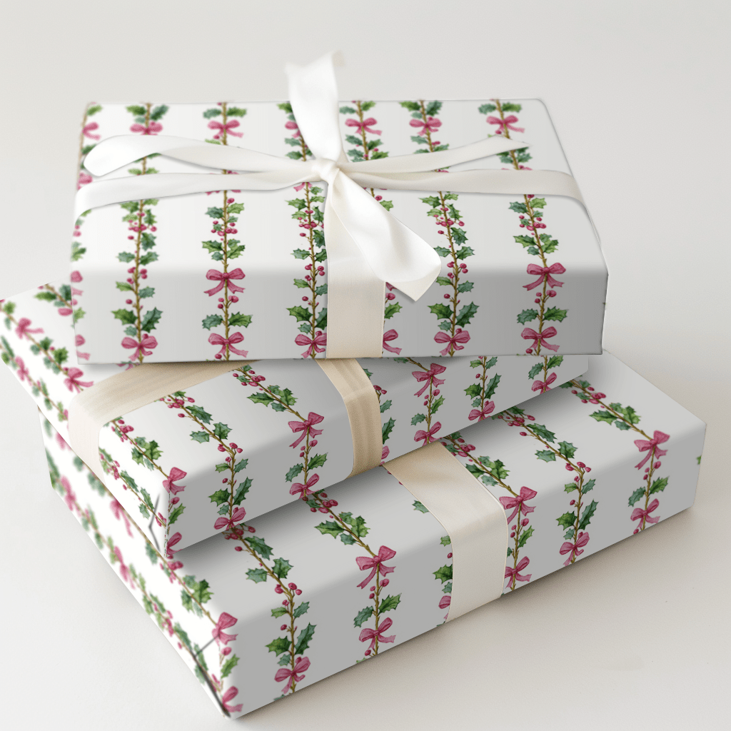 Bow Me Over - Wrapping Paper - Aspen & Arlo