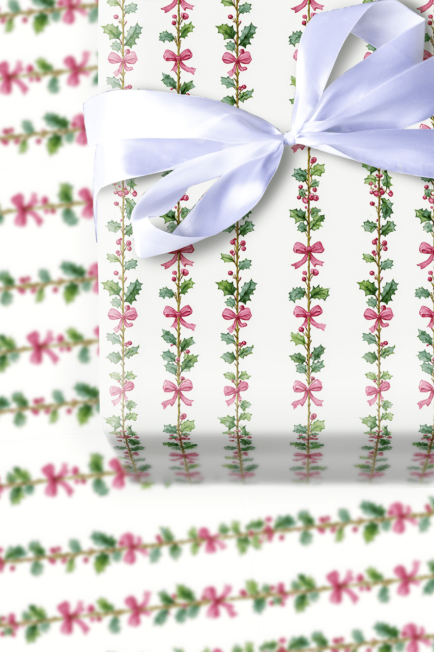 Bow Me Over - Wrapping Paper - Aspen & Arlo