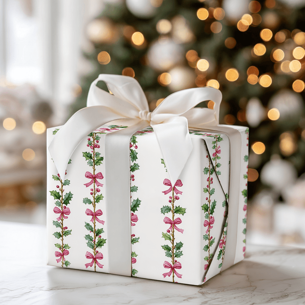 Bow Me Over - Wrapping Paper - Aspen & Arlo