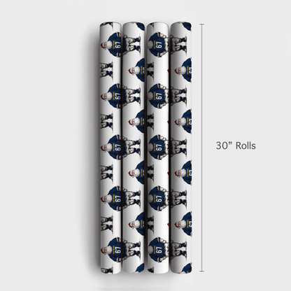 Mountaineer Mistletoe Formation - Wrapping Paper - Aspen & Arlo