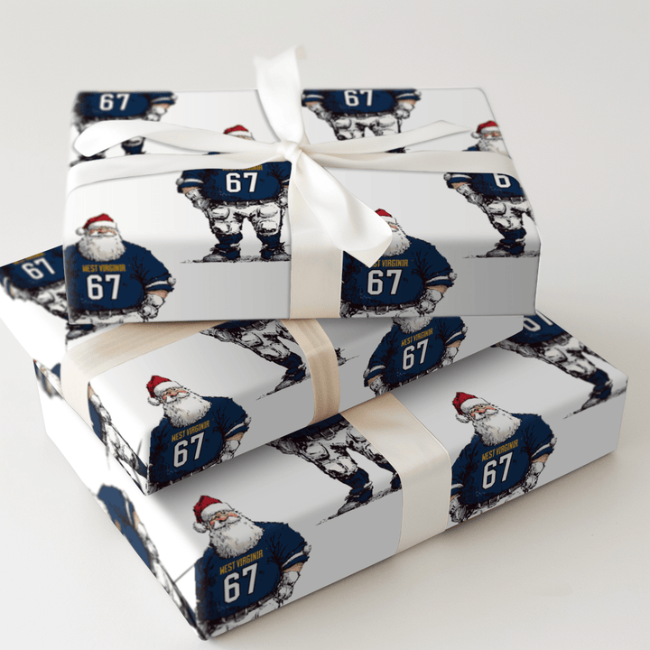 Mountaineer Mistletoe Formation - Wrapping Paper - Aspen & Arlo