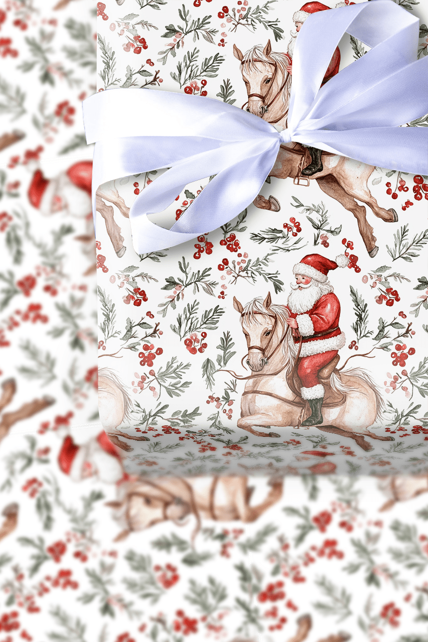 Trot Into Christmas - Wrapping Paper - Aspen & Arlo