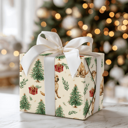 Retriever My Sleigh - Wrapping Paper - Aspen & Arlo