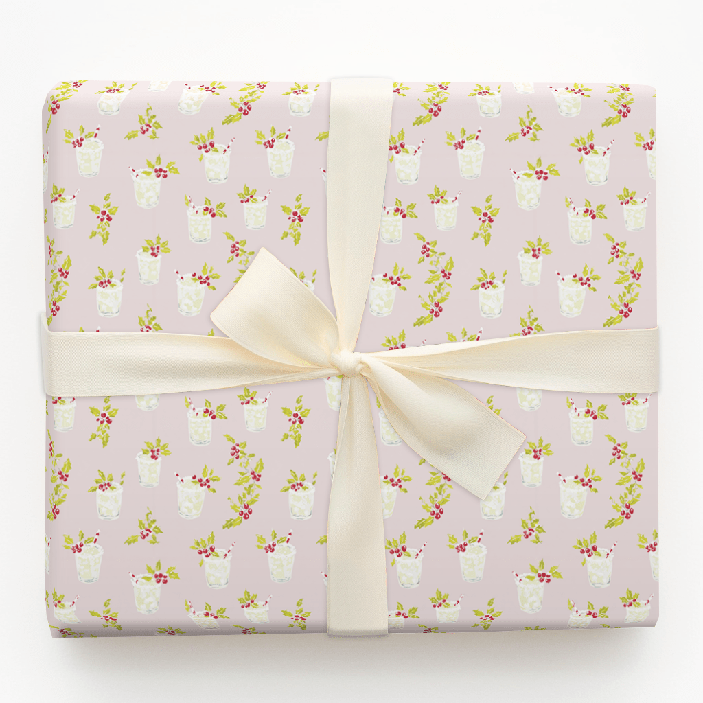 Festive Margs - Wrapping Paper - Aspen & Arlo