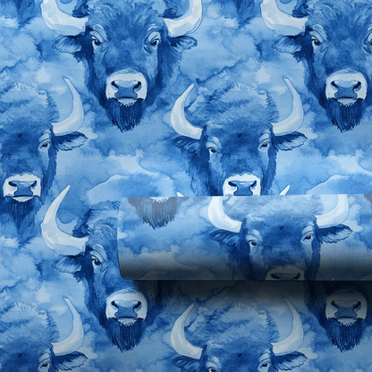 Buffalo Blue - Wrapping Paper - Aspen & Arlo