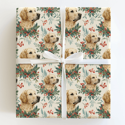 Ring Around the Lab - Wrapping Paper - Aspen & Arlo