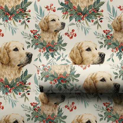 Ring Around the Lab - Wrapping Paper - Aspen & Arlo
