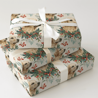 Ring Around the Lab - Wrapping Paper - Aspen & Arlo