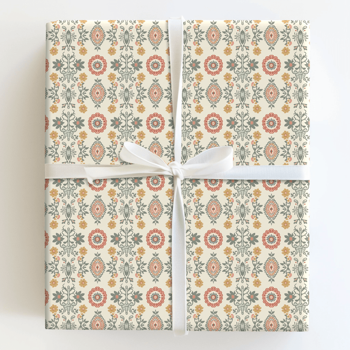 Heirloom Medallion - Wrapping Paper - Aspen & Arlo