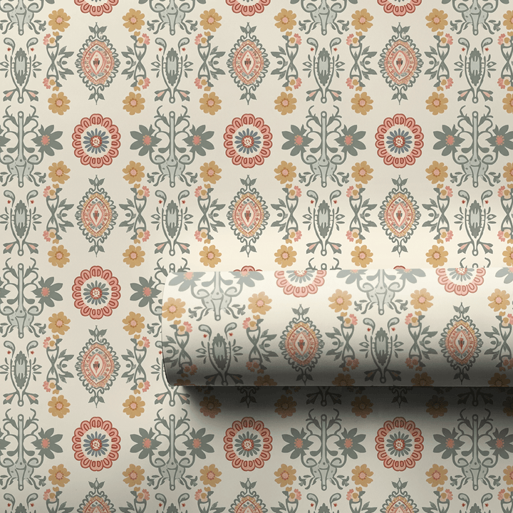 Heirloom Medallion - Wrapping Paper - Aspen & Arlo