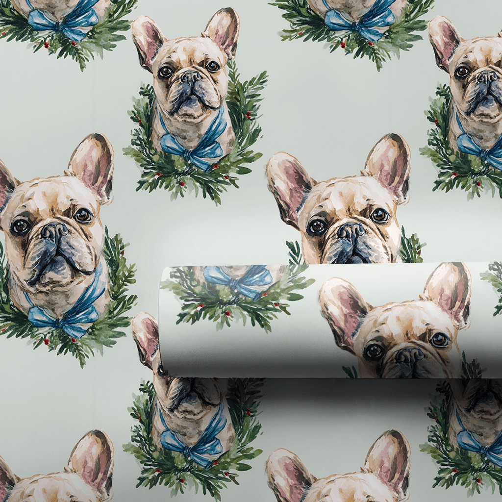 Wreath My Day - Wrapping Paper - Aspen & Arlo