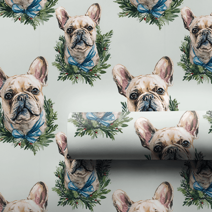 Wreath My Day - Wrapping Paper - Aspen & Arlo