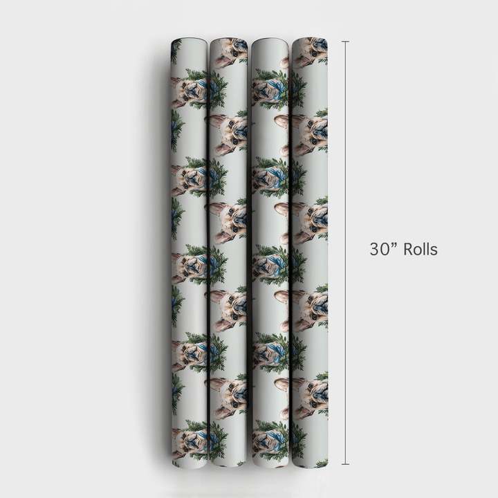 Wreath My Day - Wrapping Paper - Aspen & Arlo