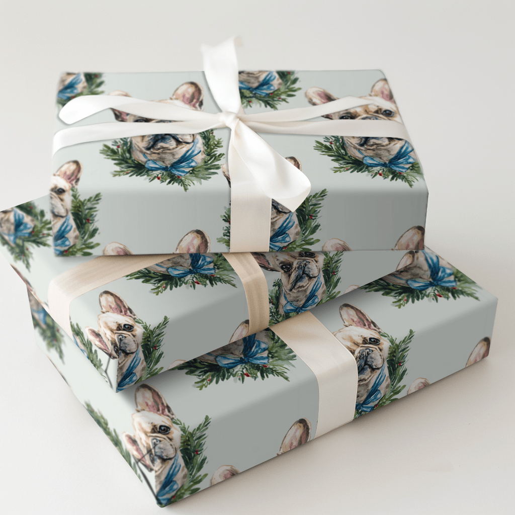 Wreath My Day - Wrapping Paper - Aspen & Arlo