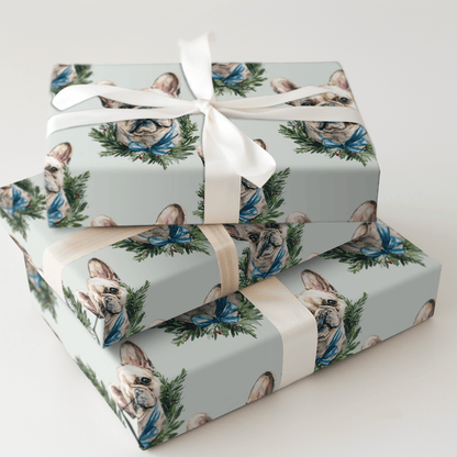 Wreath My Day - Wrapping Paper - Aspen & Arlo