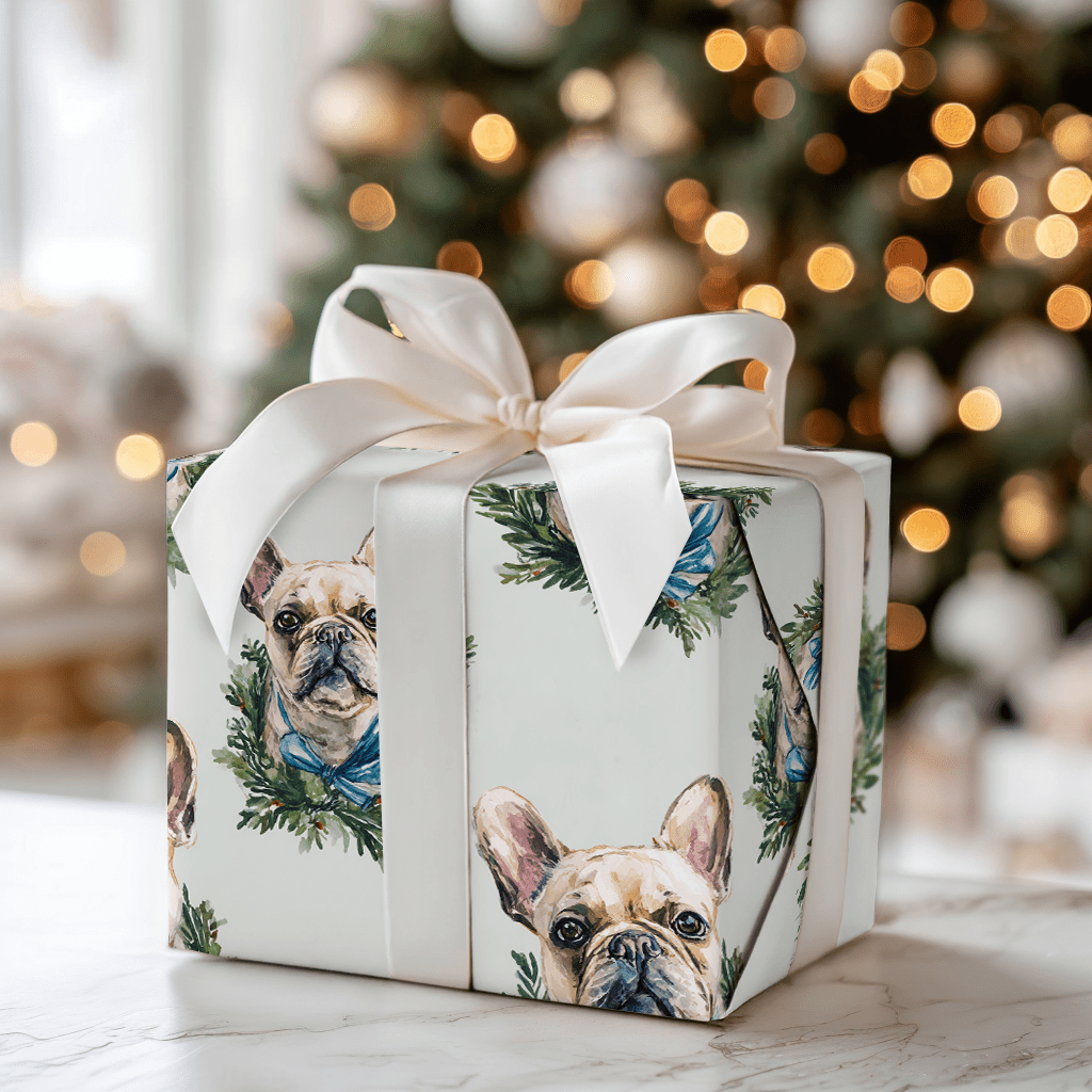 Wreath My Day - Wrapping Paper - Aspen & Arlo