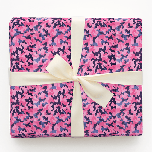Pink Shadow - Wrapping Paper - Aspen & Arlo