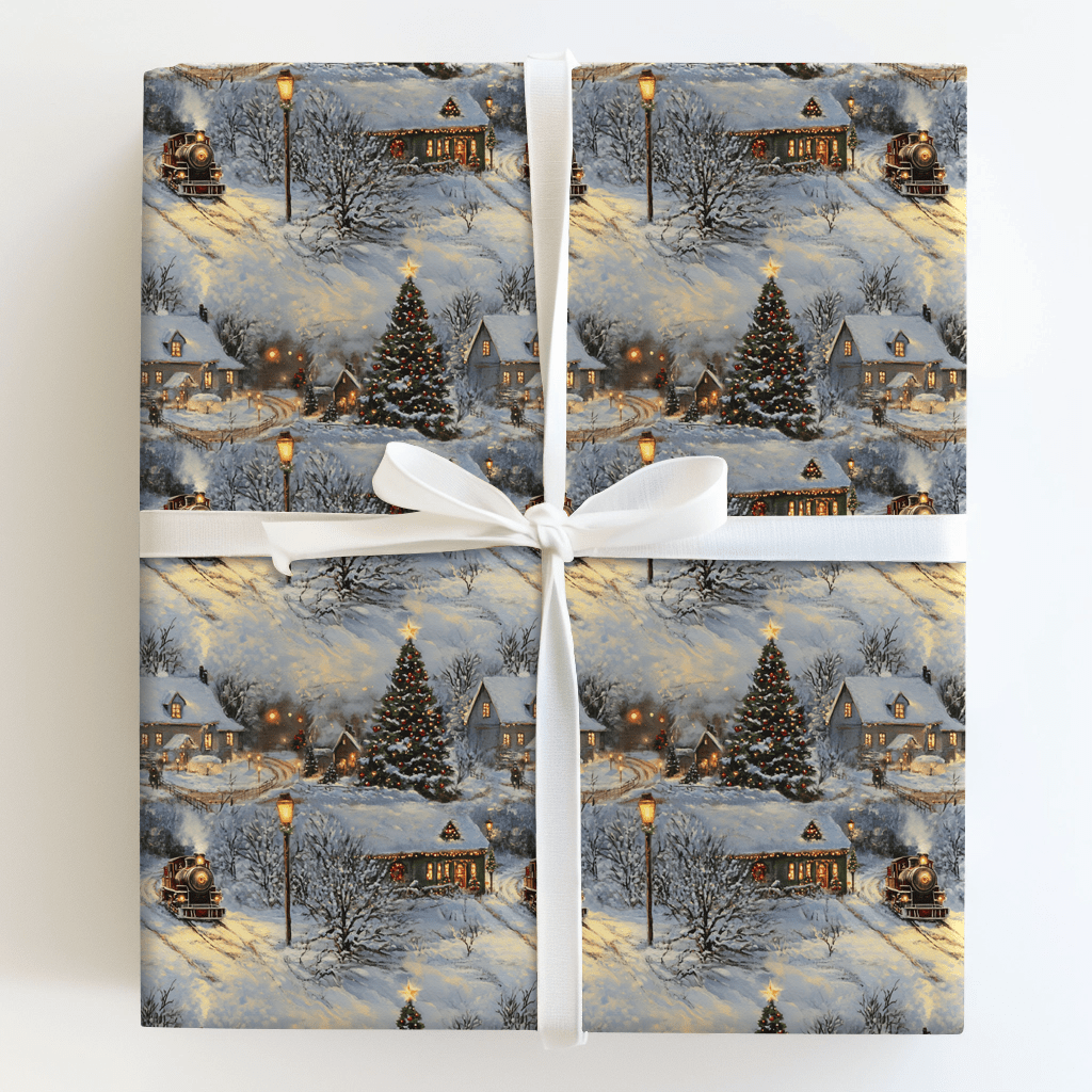 Snowlight Season - Wrapping Paper - Aspen & Arlo