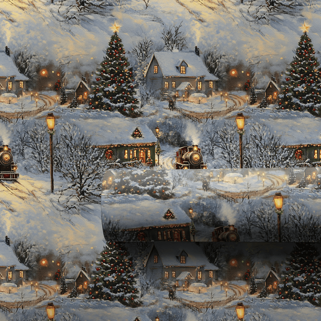 Snowlight Season - Wrapping Paper - Aspen & Arlo