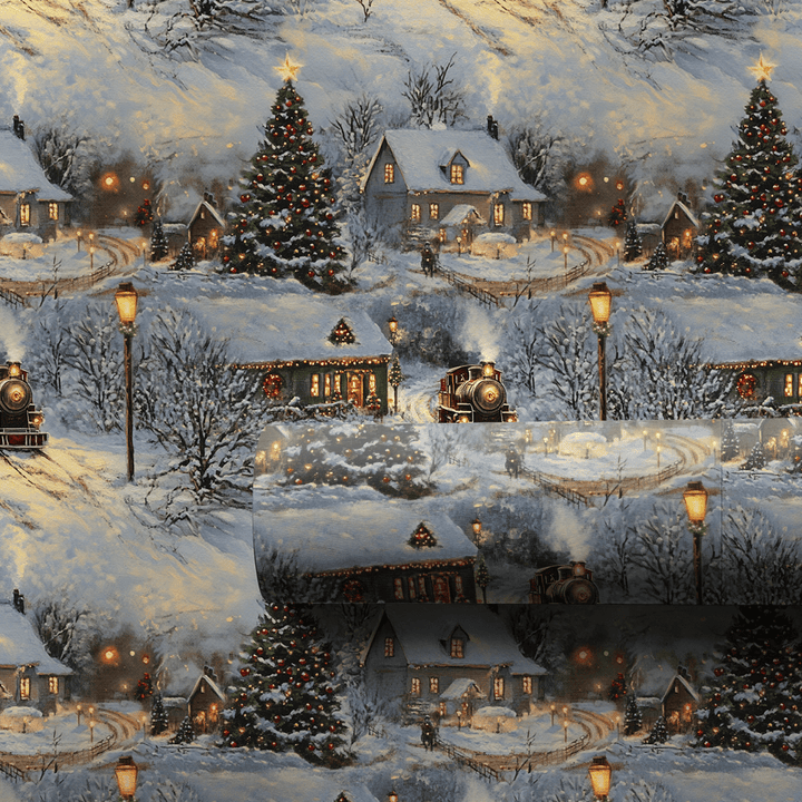 Snowlight Season - Wrapping Paper - Aspen & Arlo