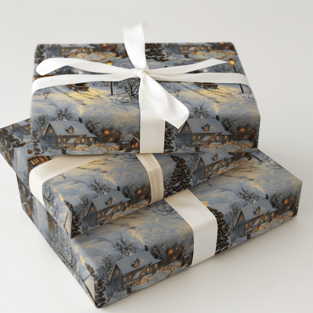Snowlight Season - Wrapping Paper - Aspen & Arlo